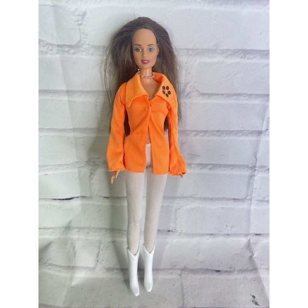 Vintage 1999 Mattel Barbie Teresa Doll With Outfit Shoes Brown Hair